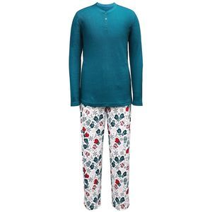 Family Pajamas Matching Mens Mitten Print Pajama Set,Small